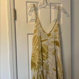 Style Rack Tie Dye Printed Festival Slip Long Dress Large